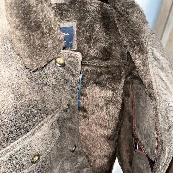 Abercrombie and Fitch vegan suede jacket size Large - Picture 10 of 10